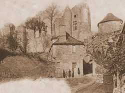 Ruines Chateau Du Lion Preuilly Su Claise