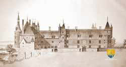 Chateau Gien Plan 1872