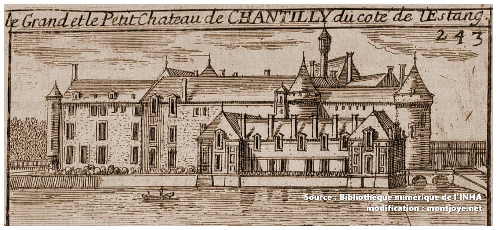 chateau de chantilly 1702