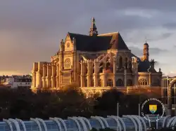 Coucher De Soleil Saint Eustache