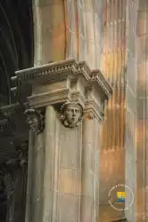 Saint Eustache Chapiteau Reflet