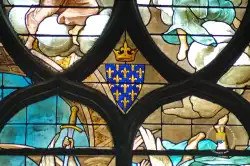 Vitrail Blason Roi De France