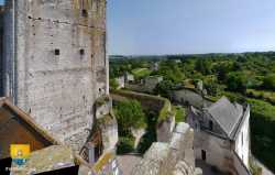 Donjon Loches Terrasse Feu