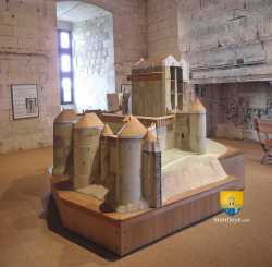 Maquette Chateau Loches Mesqui