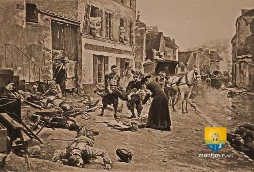 Lendemain de Champigny à Bry Sur Marne - Batailles de 1870 - Paul-Emile Boutigny