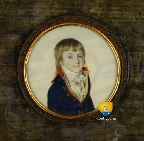 Louis-Philippe lorsqu&#039;il est enfant, fils du duc d&#039;Orléans, duc de Chartres, 1773 - 1850, futur Louis-Philippe 1er