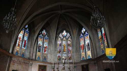 Eglise Saint-Laurent, vitraux