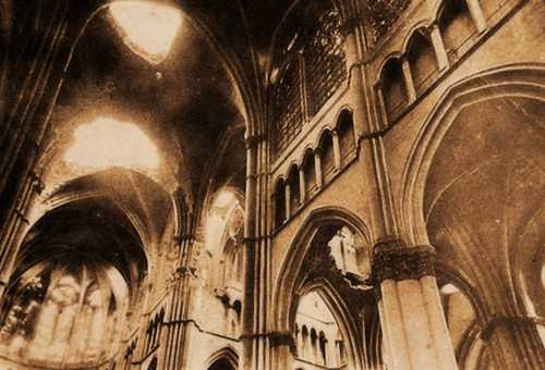 1917 Cathédrale de Reims