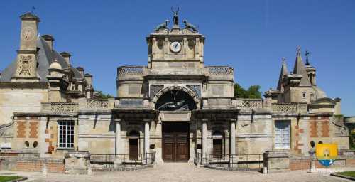 Porte du Château d&#039;Anet, Eure et Loir
