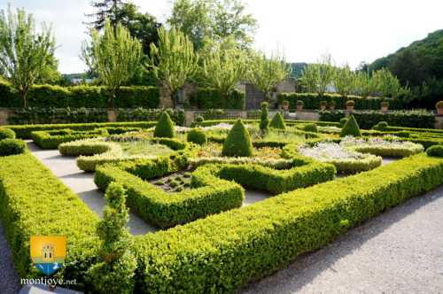 les grand jardins du château renaissance de Joinville