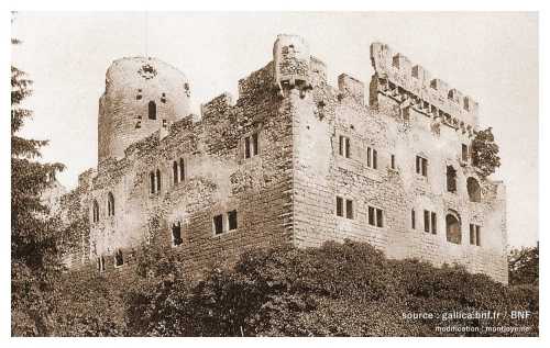 Château de Kintzheim, profil, château alsace