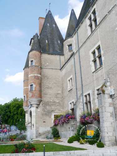 Chatelet d&#039;entrée du château des Stuarts