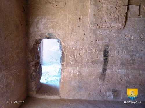 Qasr Kharana, porte intérieure, Jordanie, قصر خرّانة 	Zarqa Governorate, Jordan,