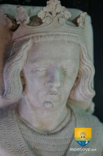 Charles Ier d&#039;Anjou, réalisé en 1326, à la demande de Clémence de Hongrie sa petite-fille