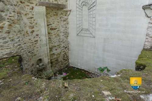 absidiole nord détruite en 1870  l&#039;église Saint-Julien-de-Brioude de Marolles-en-Brie