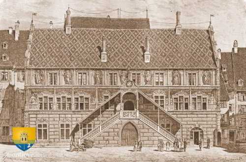 Hôtel de Ville, de Mulhouse, 1880