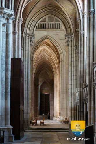 déambulatoire de la cathédrale d&#039;Auxerre