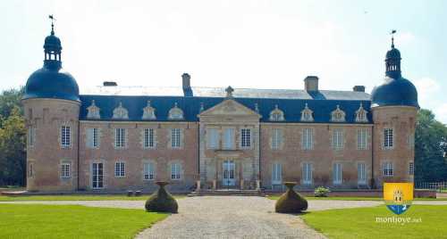 Façade arrière du château de Pierre de Bresse
