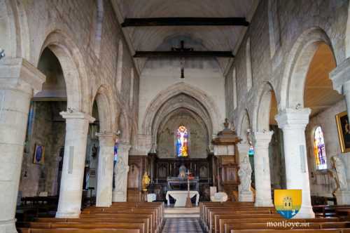 Nef voûtée, église de Villers-Cotterêts
