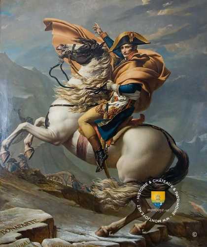 Bonaparte franchissant le Grand-Saint-Bernard est un portrait équestre de Napoléon Bonaparte alors Premier Consul, peint par Jacques-Louis David entre 1800 et 1803