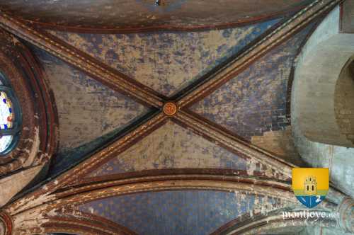Voûtes polychrome de la cathédrale de Senlis
