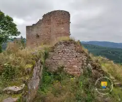 Chateau De Dreistein Alsace Mont Saint Odile