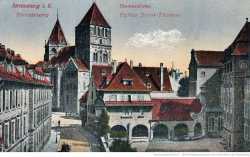 Strassburg Thomaskirche 1918 Strassburg Thomaskirche 1918