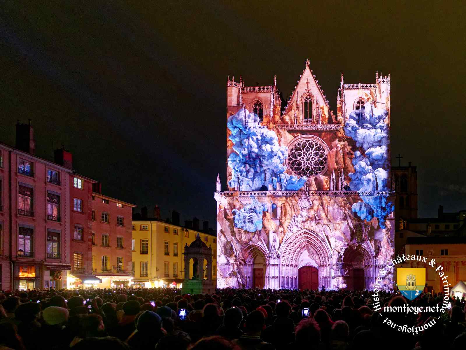 Lyon Fete des Lumiere Cathedrale Saint Jean