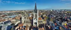 Tour Philippe Le Bon Vue Ville Eglise