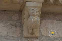Hibou Modillons Eglise Art Roman Hibou Modillons Eglise Art Roman