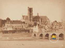 Cathedrale Pont De Nevers XIXe Cathedrale Pont De Nevers XIXe