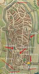 1575 Plan De Nevers Fortifications 1575 Plan De Nevers Fortifications