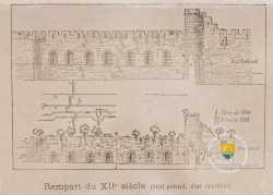 Rempart Plan XIIe