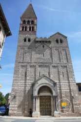 Abbaye De Tournus Facade