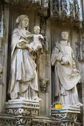 Statue Chapelle Salazar Statue Chapelle Salazar