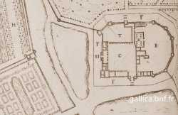 Plan château de Vallery Plan Vallery Ducerceau
