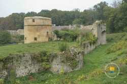 Ruine Chateau Medieval Pigeonnier Ruine Chateau Medieval Pigeonnier
