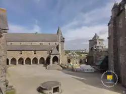 Cour Interieure Haute Cour Chateau De Vitre Cour Interieure Haute Cour Chateau De Vitre