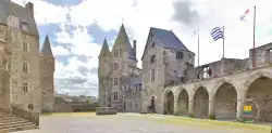 Haute Cour Logis Reconstruit 1912 Chateau De Vitre Bretagne Haute Cour Logis Reconstruit 1912 Chateau De Vitre Bretagne
