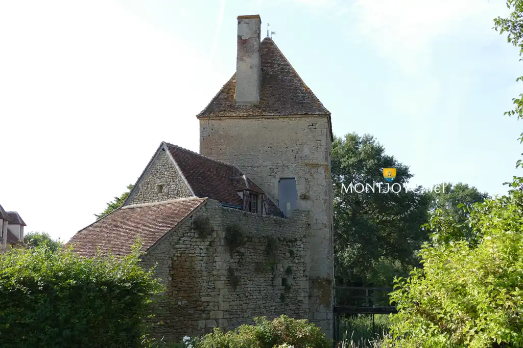 Grand Cour Maison Forte Mornay 