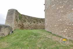 Intérieur de la chemise du donjon Interieur Chemise Donjon Chatillon