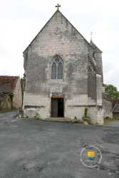 Porche Saint Sulpice Eglise Palluau Sur Indre