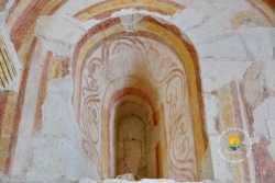 Fenetre Romane Fresque XIIe