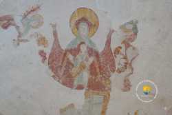 Fresque Sainte Vierge