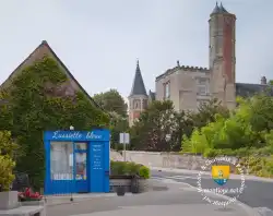 Village De Beaumont La Ronce Chateau Assiette Bleue