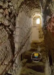 Escalier Medieval Vers Souterrain