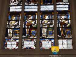 Vitrail Personnages XVIe Champigny Sur Veude Sainte Chapelle