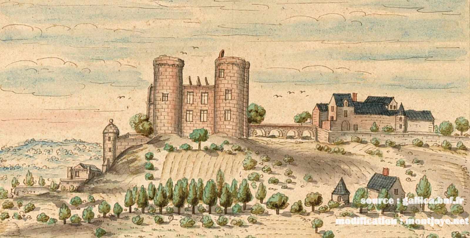chateau de cinq mars 1699