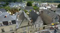 Vue Langeais Loire Vue Langeais Loire