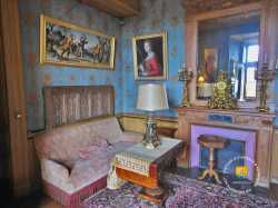 Boudoir Italien - intérieur chateau de montrésor Boudoir Italien Chateau De Montresor